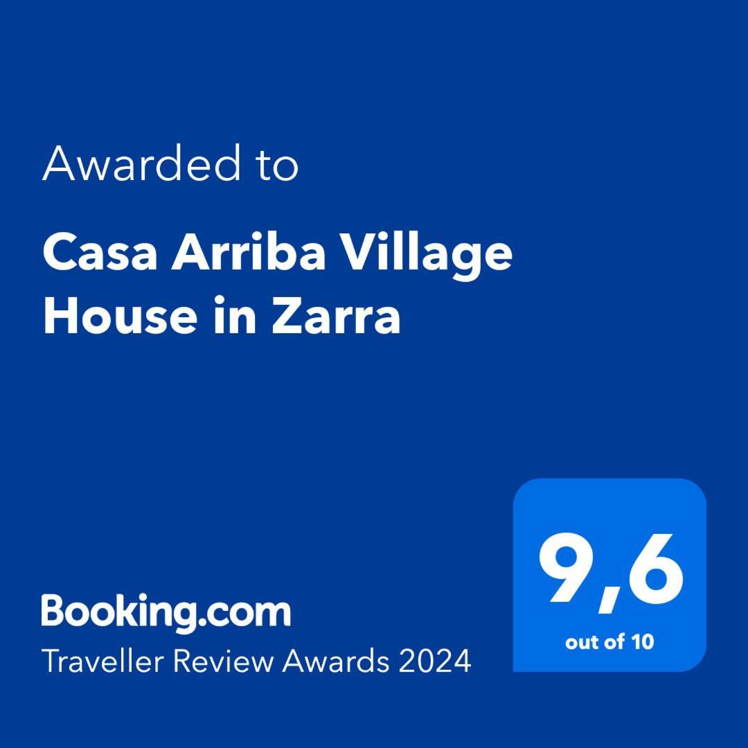 Casa Arriba Village House In Zarra Zewnętrze zdjęcie
